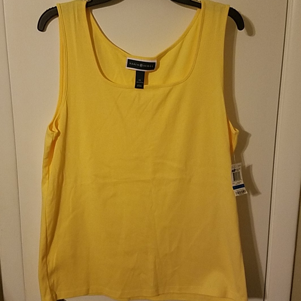 NWT-Yellow Tank